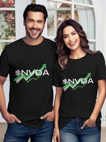 Valentine's Day Nvidia Stock Gamer T-Shirt For Ladies CPU Developer Game Gaming