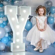 3FT Marquee Light Up Letters, Cool White Light Up Letters A-Z, Large Marquee Letters For Party Decorations, Marry Me Light Up Letters, Birthday Party Marquee Letters For Decor, Wedding Decor