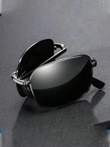 1副/2副可折叠时尚男女通用眼镜，适合作为送给丈夫的礼物