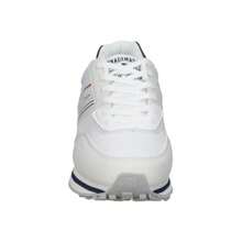 Lois Zapatillas Lois para Hombre – Deportiva Baja en Color Blanco con Detalles en Azul Marino – Sneakers con Cordones – Estilo Casual – Versátiles – Combinables y Cómodas – Modelo 64244