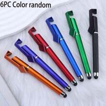 3/6/10 支多功能触摸屏手写笔、学生圆珠笔、考试笔、办公签名笔