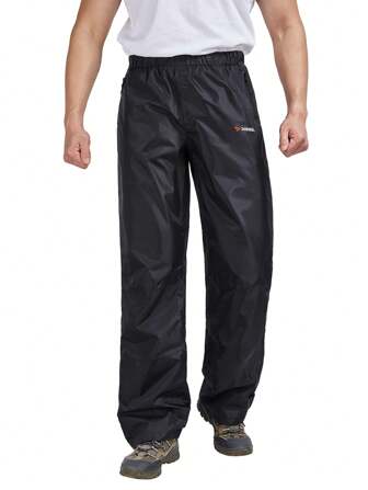 RODEEL Men's Waterproof Pants Outdoor Rain Pants Lightweight Multifunctional Fashion Fishing Hiking Adventure Outdoor Sports Pants
