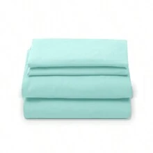 JUEGO DE SABANAS MATRIMONIAL - Azul menta - Ver 1