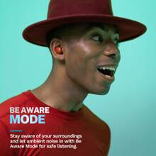 JLab Go Pop+ True Wireless Bluetooth Earbuds + USB Charging Case, Dual Connect, IPX4 Sweat Resistance, Bluetooth 5.1 Connection, 3 EQ Sound Settings Signature, Balanced, Bass Boost - Rose Red+ - View 3