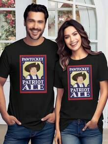 Valentine's Day Family Guy Pawtucket Patriot Ale T-Shirt For Women - Brian Stewie Meg Griffin - Black - View 1