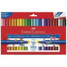 Faber-Castell Faber Castell Back And Forth Water-Based Marker - 24 màu - Xem 1