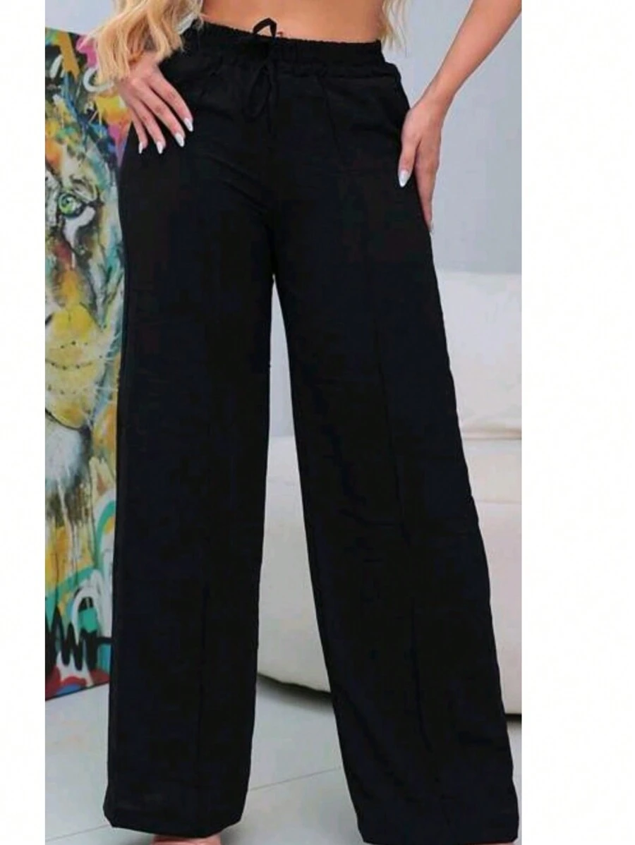 Sweatpants In Boutique Fashion - Comfort, Style And Sophistication! - 黑色 - 查看 1