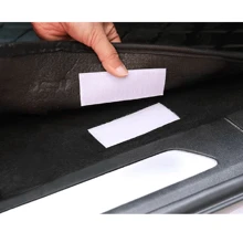 1 par de 3m/118 pulgadas Cinta adhesiva con gancho y bucle de doble cara, Fuerte tira de fijación para cortinas, ventanas y barras autoadhesivas para puerta