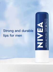 NIVEA 妮维雅润唇膏（男士）保湿滋养唇部护理，防止干裂干燥，秋冬，4.8克 - 4.8g - 查看 5