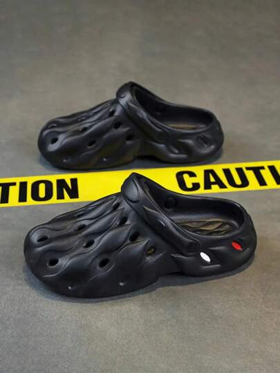 2024 صندل رجالي كاجوال قابل للإنزلاق ذو بطانة ناعمة مانع للإنزلاق للخارج