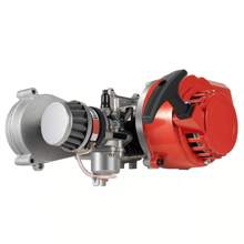 49CC 2 Stroke Aluminum Complete Engine Motor For Pocket Bike Mini Dirt Bike ATV - Silver - View 12