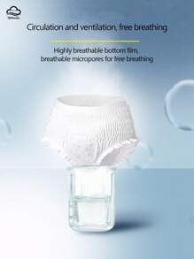 16pccs, Sanitary Napkins, Menstrual Pants, Night Underwear Sanitary Napkins, Soft And Skin-Friendly, Super Breathable Physiological Underwear Sanitary Napkins, Absorbent Underwear, Physiological Pants Menstrual Pants