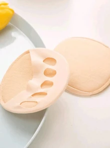 Cuscinetti per il avampiede, calzini invisibili mezzo taglio, solette antiscivolo e antiattrito per tacchi alti, imbottiture in schiuma morbida, protezione per i piedi, calzini da sandali, adatte per scarpe troppo grandi, attrito sui piedi, scivolamento frequente dei piedi, articolo essenziale per casa, viaggi e uscite