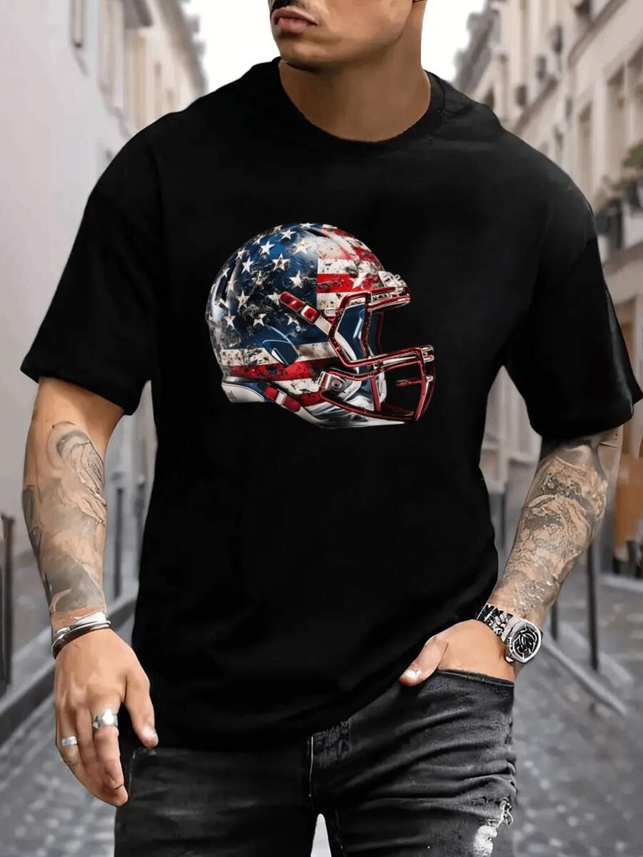 Men T-Shirts - Black - View 1