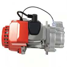 49CC 2 Stroke Aluminum Complete Engine Motor For Pocket Bike Mini Dirt Bike ATV - Silver - View 11
