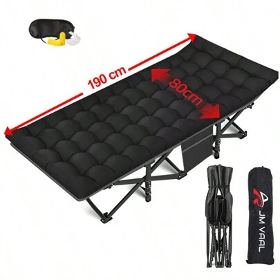 Catre Plegable Acampar Campismo Con Colchón Tamaño: 80cm*190cm Catre Plegable Acampar Campismo Con Colchón