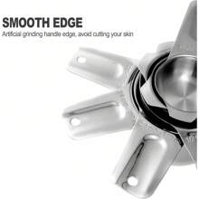 Juego de 13 piezas de tazas y cucharas de medir, de acero inoxidable 18/8 de alta calidad con mango ergonómico y conector de anillo, en color plateado - Oro - Ver 9