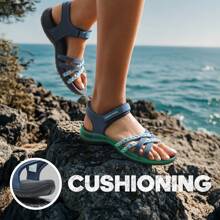 Women's Lightweight Hiking Sandals Comfortable, Athletic, Quick-Drying Walking And Water Sandals For Women - Màu xanh hải quân - Xem 5