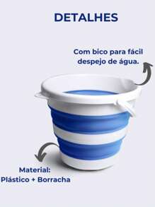 3L Magic Folding Flexible Retractable Bucket - Green - View 3