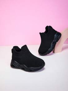 New Soft Comfortable Breathable Anti-Slip Lightweight One-Touch Closure Outdoor Casual Sports Shoes For Kids, All Season