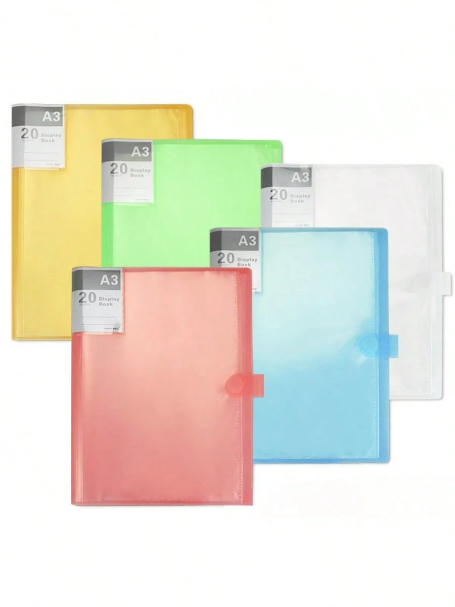 A3 document organizer folder portable file holder for student s test