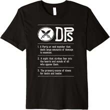 Camiseta premium divertida de WoW con temática de juegos de rol DPS.