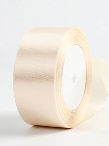 Silk Ribbon For DIY Crafts, Wedding Decor, Flower Arrangements, Cake Box Decorating, Car Decoration, Red Woven Ribbon, Rose Widths 0.6cm/1cm/4cm, Valentine Day - Multicolor - View 10