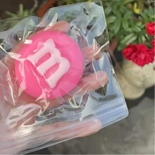 1/2 件 M 号 Mochi 柔软玩具，TPR 慢回弹减压挤压缓解玩具，逼真仿真食物挤压玩具 - 彩色 - 查看 7