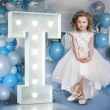 3FT Marquee Light Up Letters, Cool White Light Up Letters A-Z, Large Marquee Letters For Party Decorations, Marry Me Light Up Letters, Birthday Party Marquee Letters For Decor, Wedding Decor