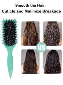 Cepillo para definir rizos, cepillo de peinado para cabello rizado para desenredar, dar forma y definir rizos para mujeres y hombres con menos tensión, diseñado por Candy Brush por Candy Brush, cepillo de pelo, peine, herramientas de peluquería, productos y accesorios de peluquería para salón de belleza, artículos de viaje esenciales