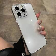 1pc Ultrathin Transparent Anti-Fall Soft Phone Case, Compatible With Iphone 16 Pro Max, 15, 14 Plus, 13, 12, 11 Protective Cover