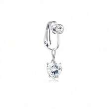 BESTEEL 1 buc Inele de burtică fals Piercing pentru buric fals pentru femei Piercing pentru buric fals Piercing pentru buric fals Inel pentru buric fals din oțel inoxidabil fără piercing