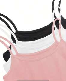 3 Pack Tank Tops - Pink - View 3