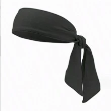 1 pieza Pañuelo deportivo absorbente de sudor para hombres Diadema de color sólido para fitness Diadema transpirable antitranspirante Diadema de samurái, opción ideal para regalos, accesorios para el cabello, accesorios para hombres, accesorios para el hombre - Multicolor - Ver 11