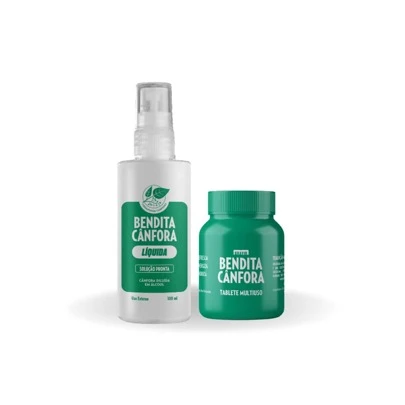 BENDITA CÂNFORA KIT Anti-Traças (Spray+Pote30g)