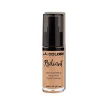 L.A. COLORS Maquillaje líquido radiante, Tono claro Tostado CLM390