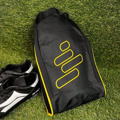 Zapatera Bolsa Oka Color Negro Neón Impermeable - Resistencia y Gran Capacidad Materiales Premium Para Tenis Uniformes Toallas