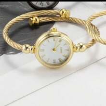 1 Piece Classic And Elegant Women's Wristwatch - Vàng - Xem 2