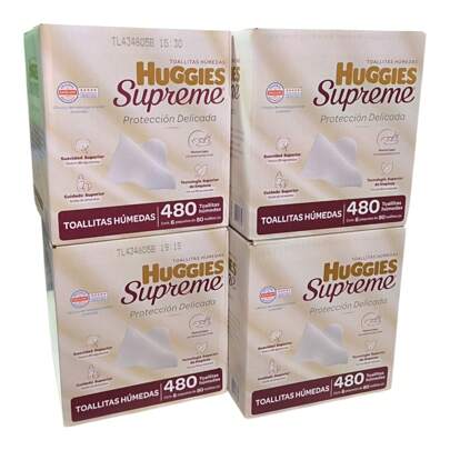 Toallitas Huggies Para Bebes 1920 piezas