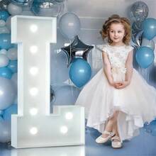 3FT Marquee Light Up Letters, Cool White Light Up Letters A-Z, Large Marquee Letters For Party Decorations, Marry Me Light Up Letters, Birthday Party Marquee Letters For Decor, Wedding Decor