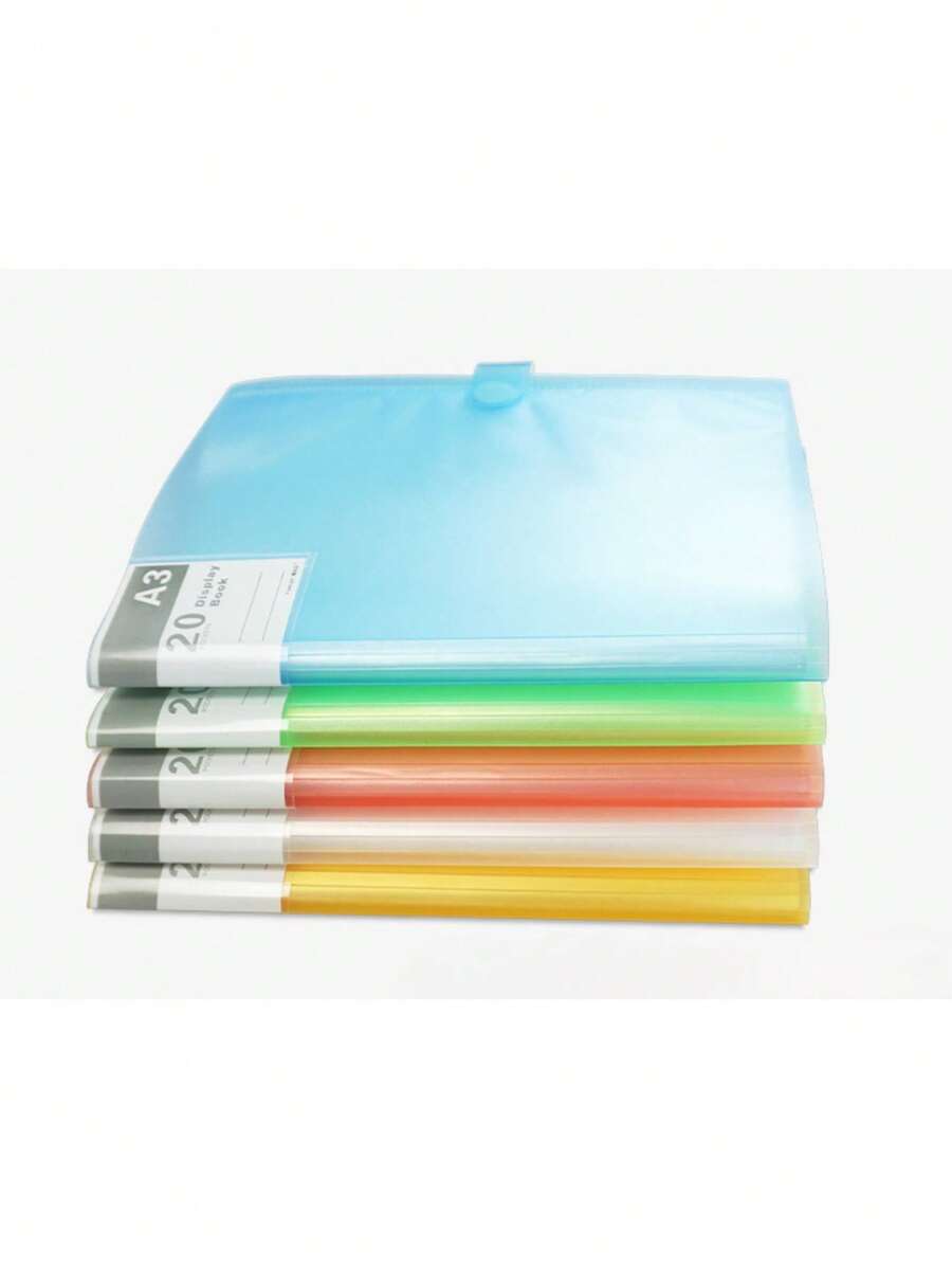A3 document organizer folder portable file holder for student s test