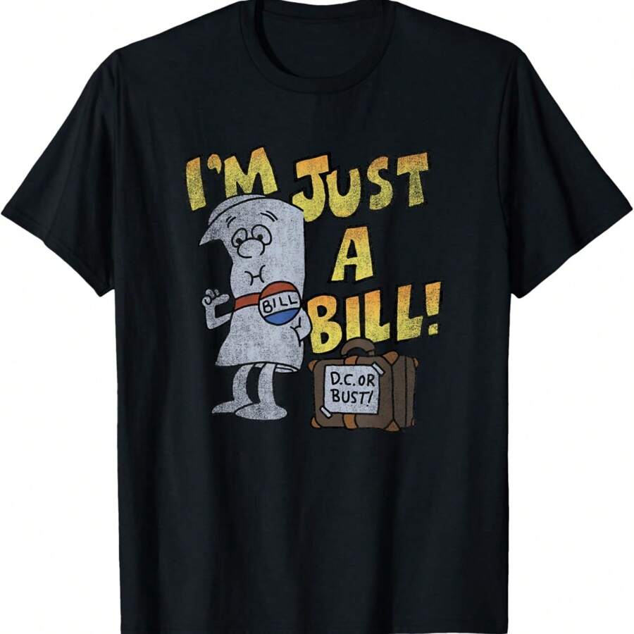 Ripple Junction X Schoolhouse Rock I'm Just A Bill Congress T-Shirt