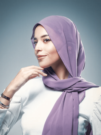 1 pieza Pañuelo de mujer de color liso, pañuelo de cabeza de gasa casual para mujer, adecuado para uso diario, velo de pañuelo de cabeza de mujer saudí