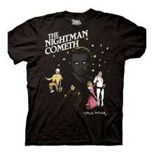 Ripple Junction It's Always Sunny In Philadelphia The Nightman Cometh Adult TV T-Shirt Officially Licensed - Black - View 1
