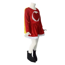 Disfraz Payasito Plim Vestido Niña Payasita Infantil - Rojo - Ver 4