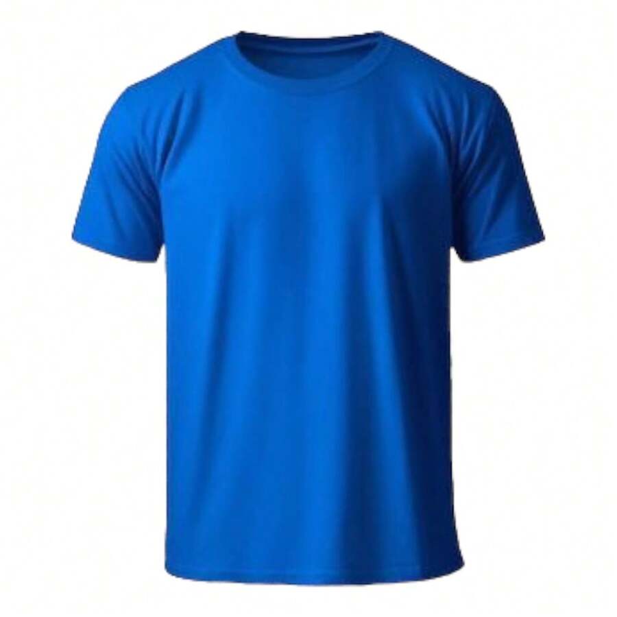 Men T-Shirts - Blue - View 1