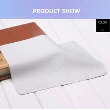 10 unids/lote limpiador de gafas de gamuza de alta calidad paño de limpieza de microfibra para lentes toallitas de limpieza de pantalla de teléfono KUAI - 10 piezas azules - Ver 3