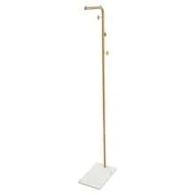 YUNRUX L-Shaped Metal Coat Rack Hat Stand Storage Entrance Clothes Hanger Wardrobe 170cm