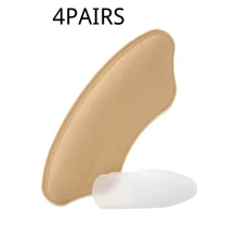 High Quality 8 Pieces (4pairs)Heel Clip Padding For Loose-Fitting Shoes, Heel Pad For Men And Women With Shoes That Are Too Big, Padding Improves Shoe Fit And Comfort And Prevents Heel Slipping And Blistering (4pairs) (Black, Beige), For Women Men Sneakers Shoes, Casual Shoes, Women Pumps Women Heels