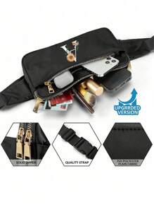 Daisy Flowers With White Letters Chest Bag, Suspender Bag, Sports And Fitness Bag, White Initial Letter A To Z Pattern Design Wallet Women'S Bag Shoulder Bag, Fanny Bag Coin Bag Small Bag Bag Outdoor Chest Bag Mobile Phone Storage Multifunctional Yoga Pocket Waist Bag, Waterproof Sports Adjustable Shoulder Bag, Suitable For Exercise, Running, Traveling, Hiking, And The First Day Of School Preppy Bum Bag, Keeping You Fashionable And Orderly